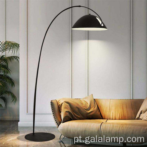 Candeeiro de pé em arco minimalista moderno